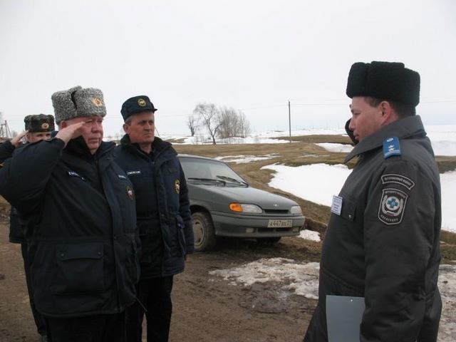 Сегодня, 19  марта, на  территории Козловского района успешно закончились  командно-штабные  учения.